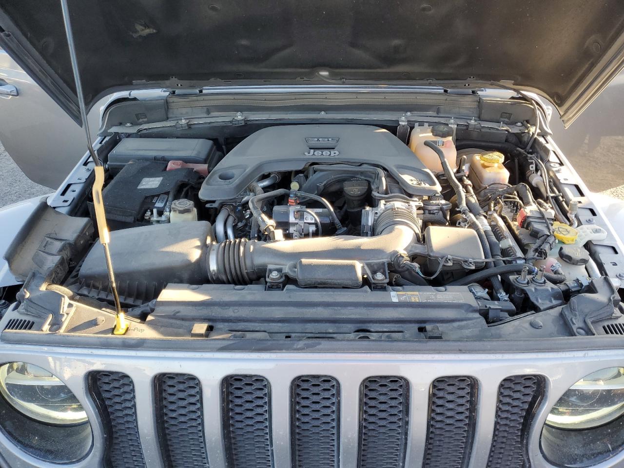 2021 Jeep Wrangler VIN 1C4HJXEG2MW536286 Copart auction photo, all over damage thumbnail 14