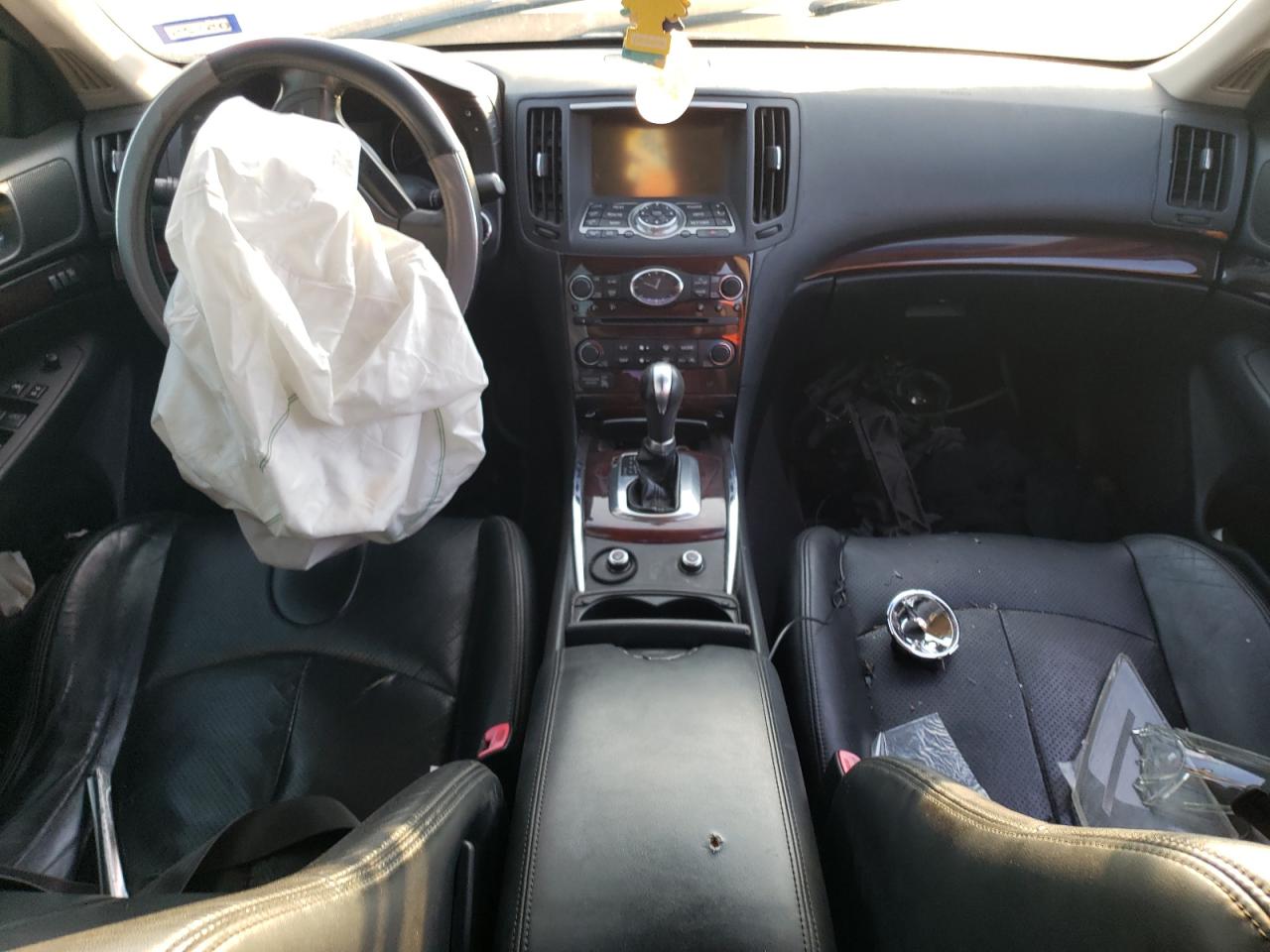 2011 Infiniti G VIN JN1CV6AP3BM300918 Copart auction photo, front end damage thumbnail 8