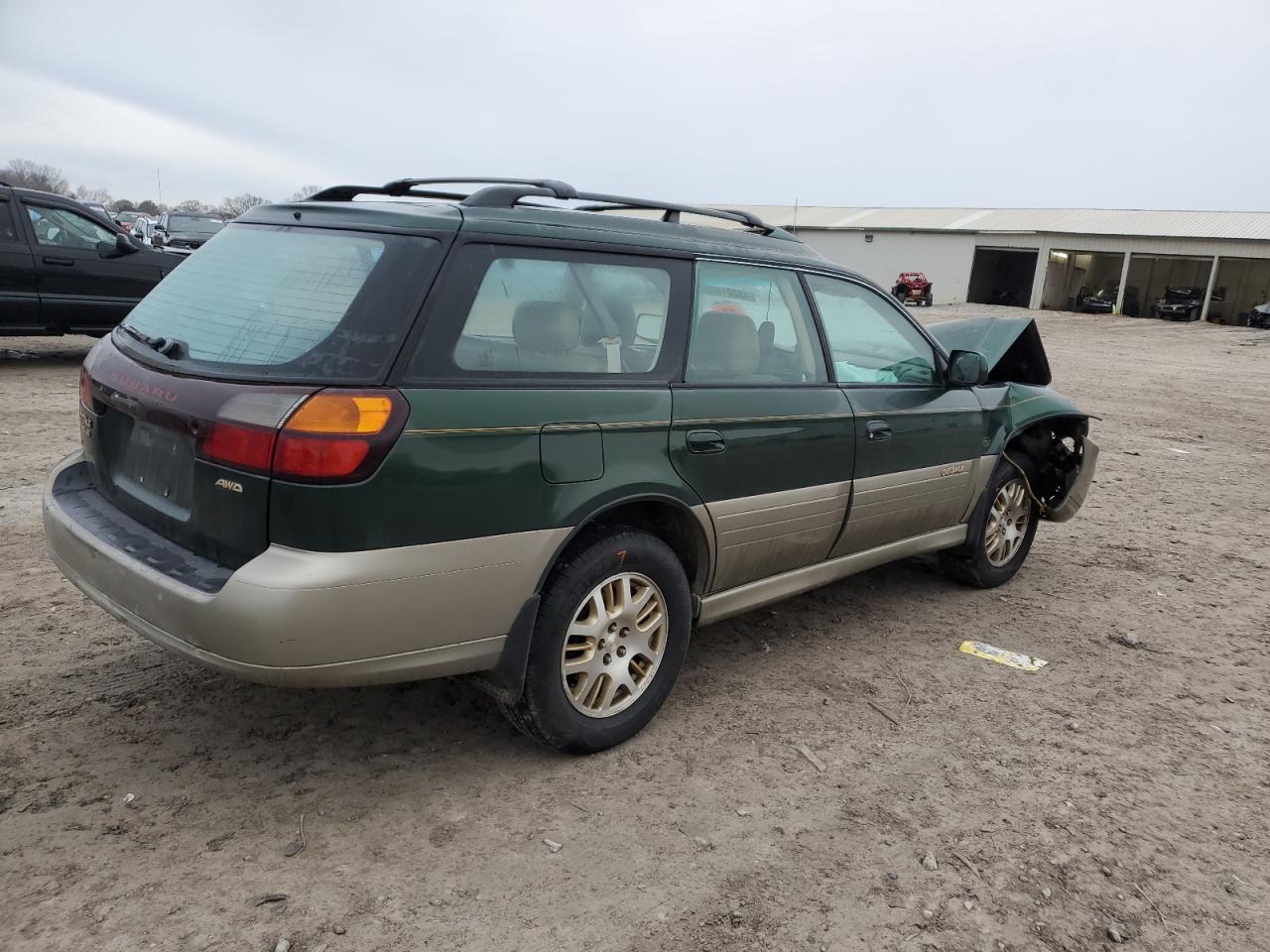 2001 Subaru Legacy VIN 4S3BH806817626117 Copart auction photo, front end / mechanical damage thumbnail 3