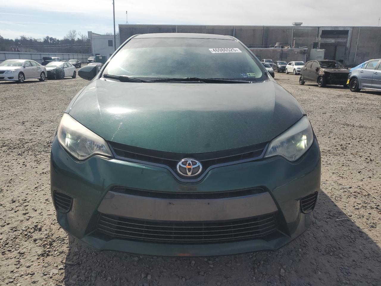 2015 Toyota Corolla VIN 2T1BURHE0FC451512 Copart auction photo, rear end / side damage thumbnail 5