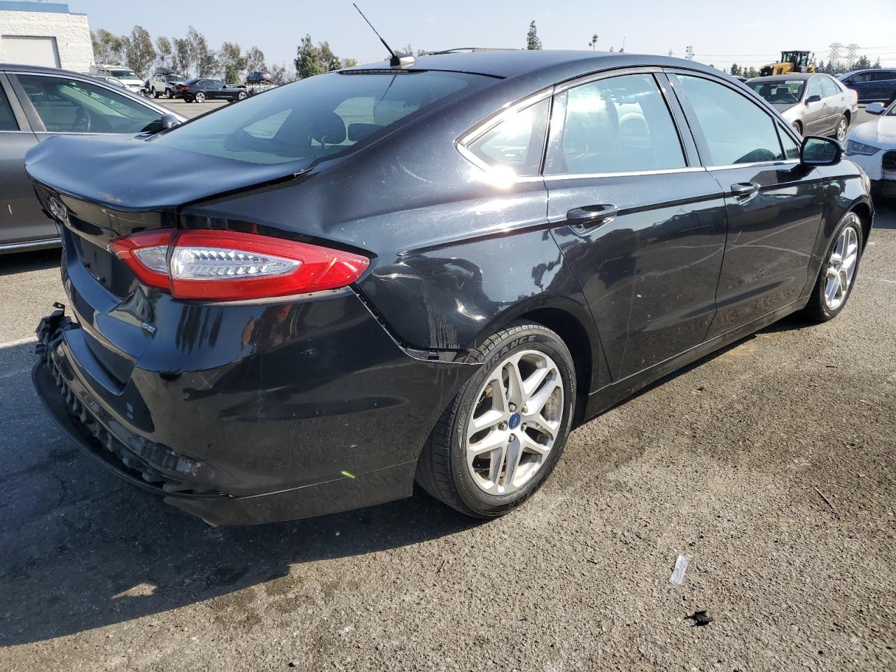 2016 Ford Fusion VIN 3FA6P0H76GR396880 Copart auction photo, rear end damage thumbnail 3