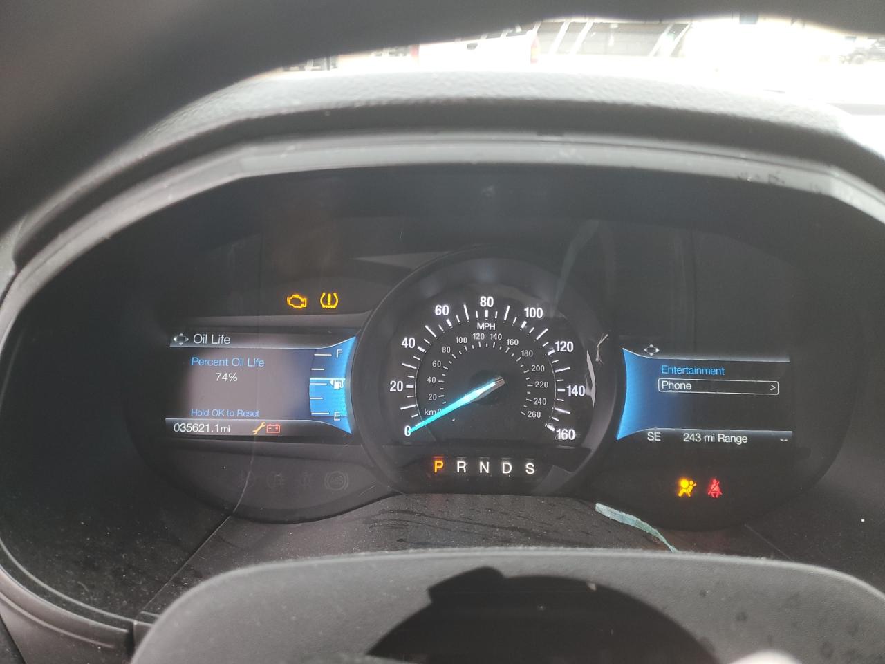 2022 Ford Edge VIN 2FMPK4G9XNBA73074 Copart auction photo, front end damage thumbnail 9