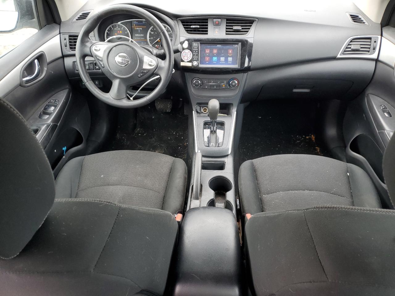 2019 Nissan Sentra VIN 3N1AB7AP9KY318245 Copart auction photo, undercarriage / front end damage thumbnail 8