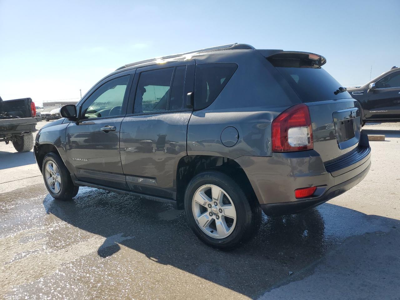 2017 Jeep Compass VIN 1C4NJCEA9HD116887 Copart auction photo, rollover damage thumbnail 2