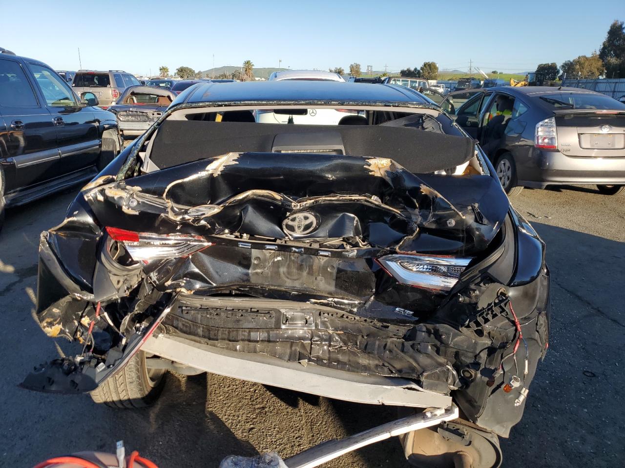 2018 Toyota Camry VIN JTNB11HK8J3063571 Copart auction photo, rear end damage thumbnail 6