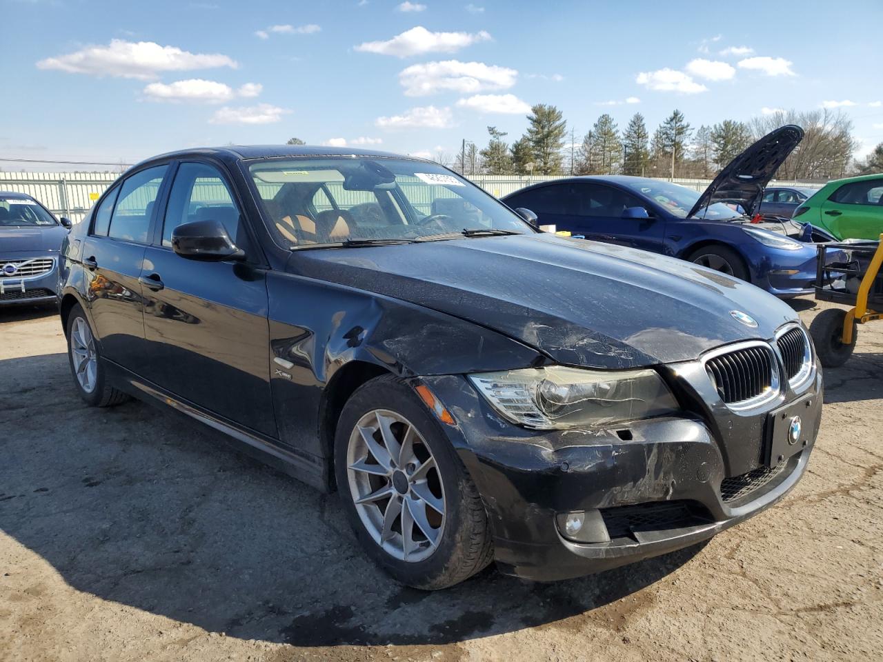 2010 BMW 3er VIN WBAPK5C52AA650096 Copart auction photo, front end damage thumbnail 4