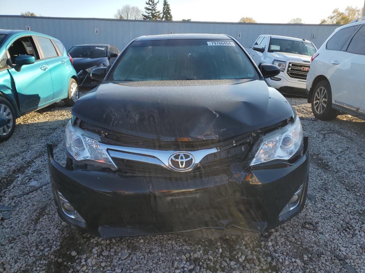 2013 Toyota Camry VIN 4T4BF1FK0DR306539 Copart auction photo, front end damage thumbnail 5
