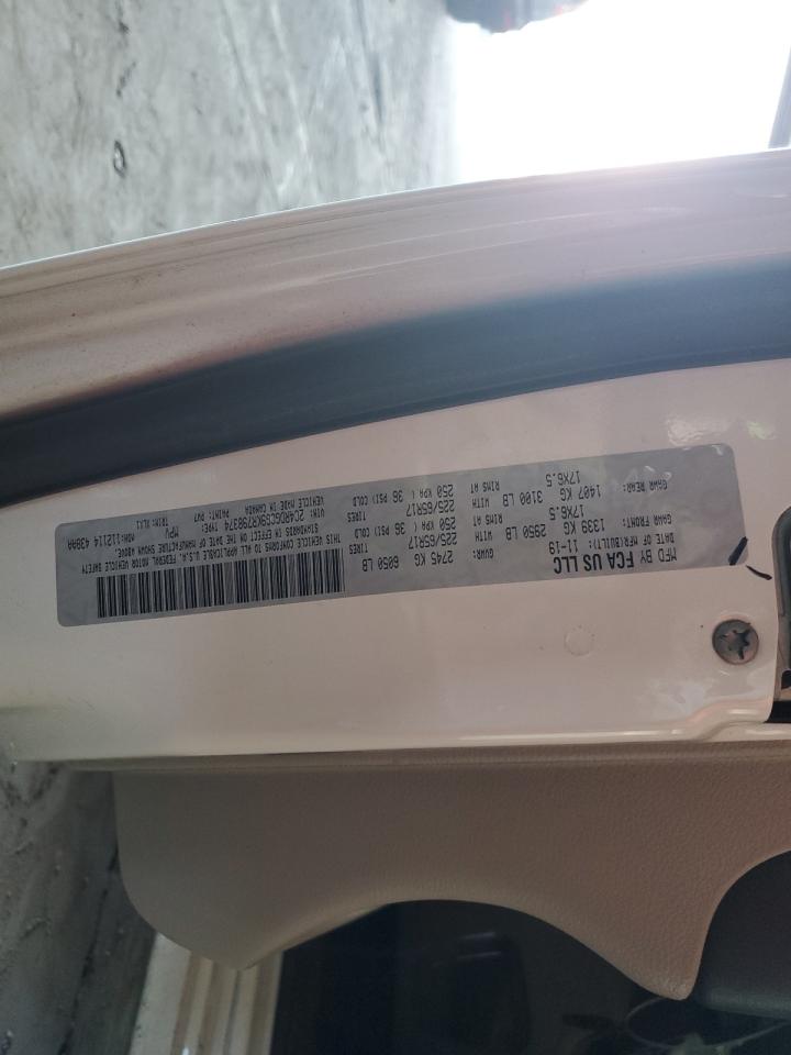 2019 Dodge Caravan VIN 2C4RDGCG9KR798374 Copart auction photo, side damage thumbnail 13