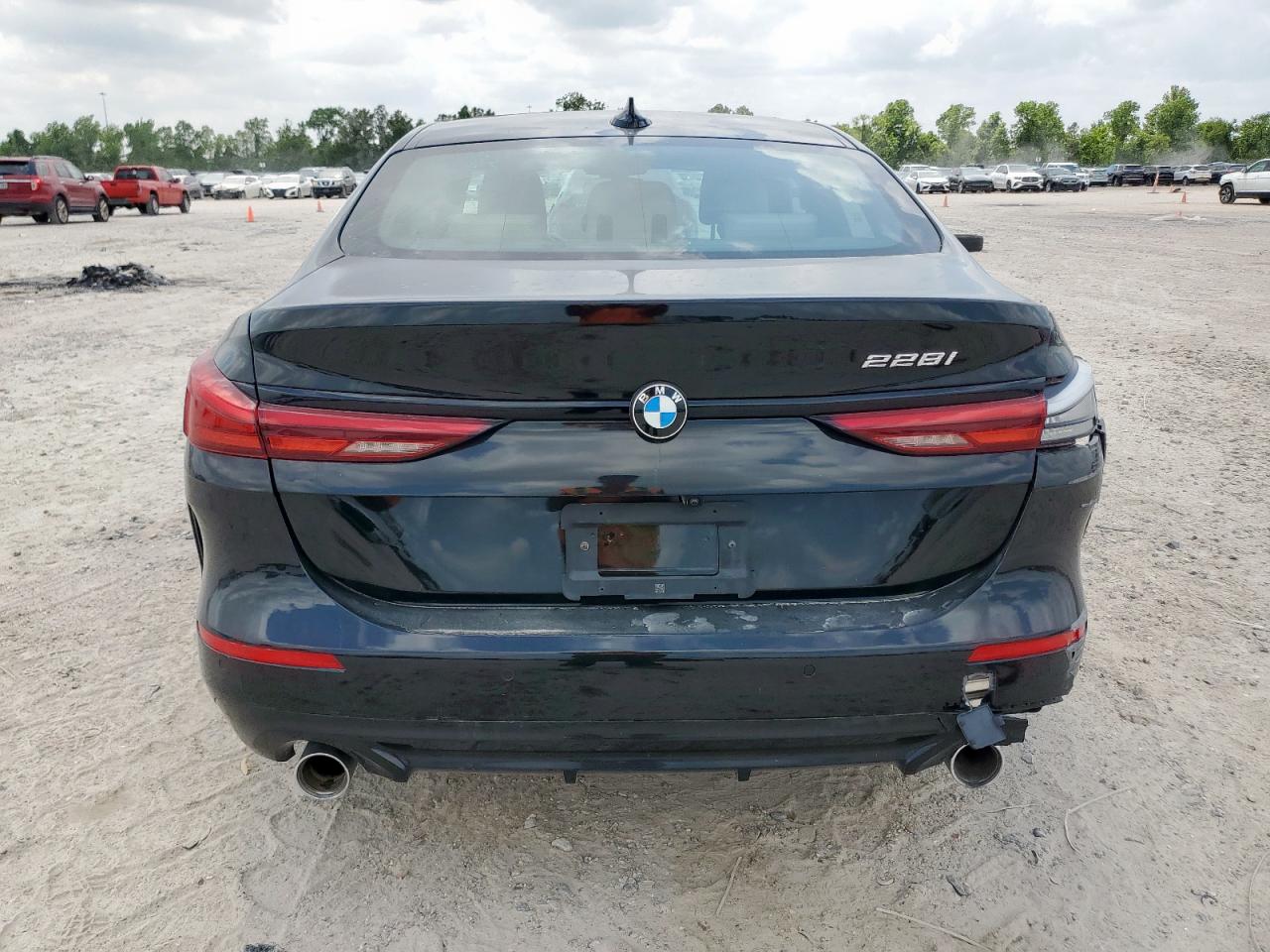 2023 BMW 2er VIN WBA53AK07P7M11037 Copart auction photo, rear end / front end damage thumbnail 6