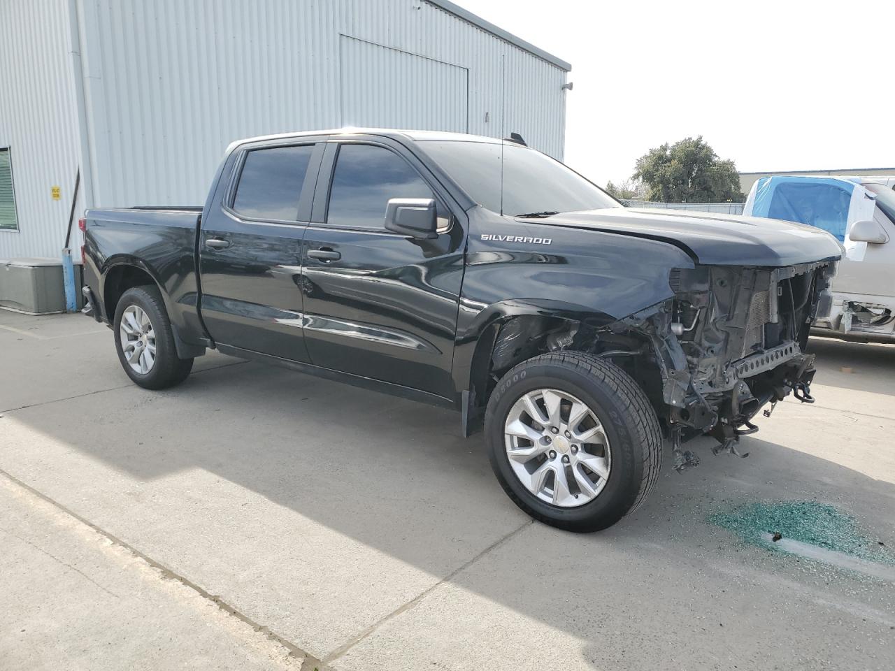 2020 Chevrolet Silverado VIN 1GCPWBEH9LZ175287 Copart auction photo, front end damage thumbnail 4