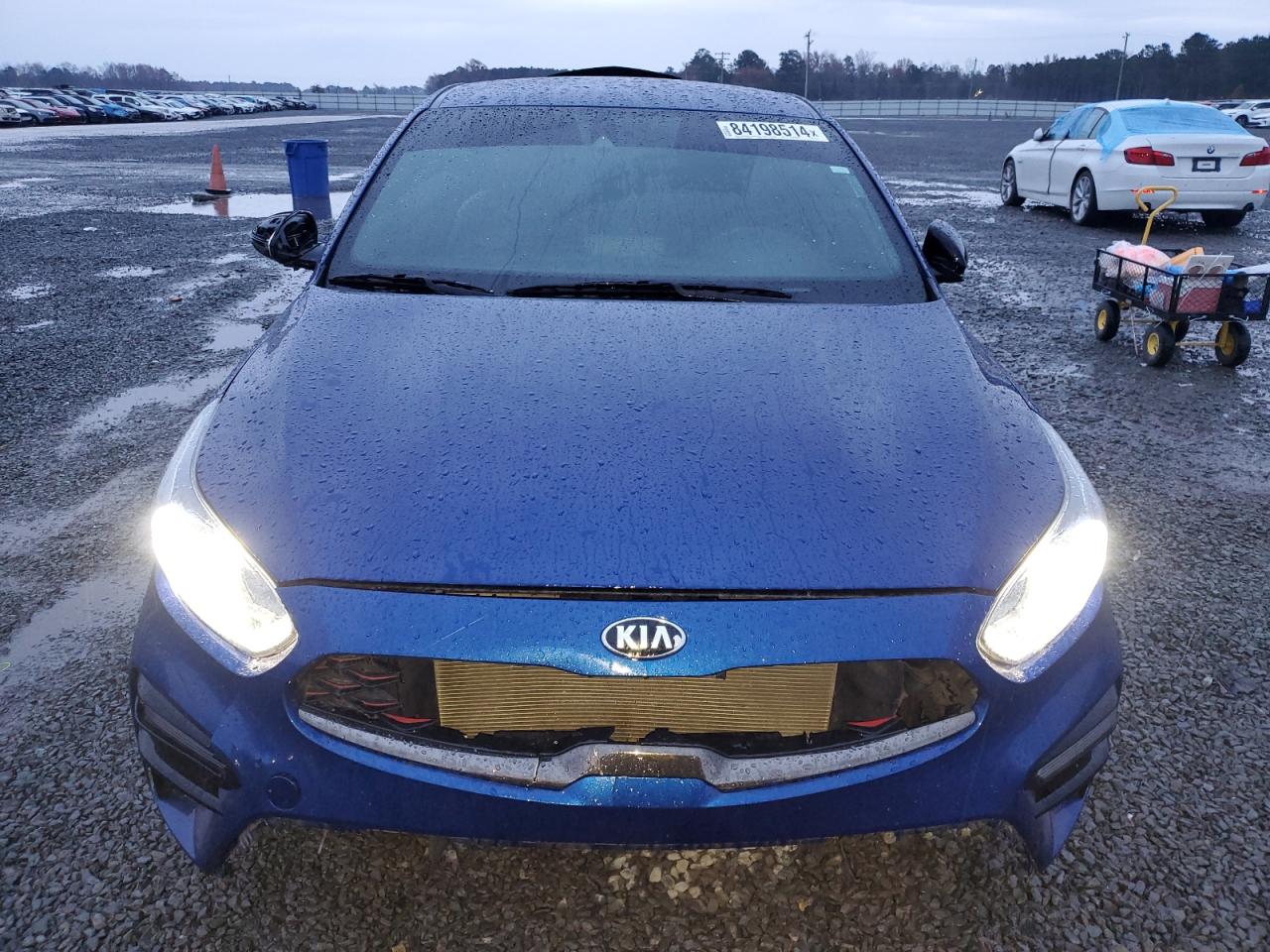 2021 KIA Forte VIN 3KPF34AD5ME387099 Copart auction photo, undercarriage / front end damage thumbnail 5