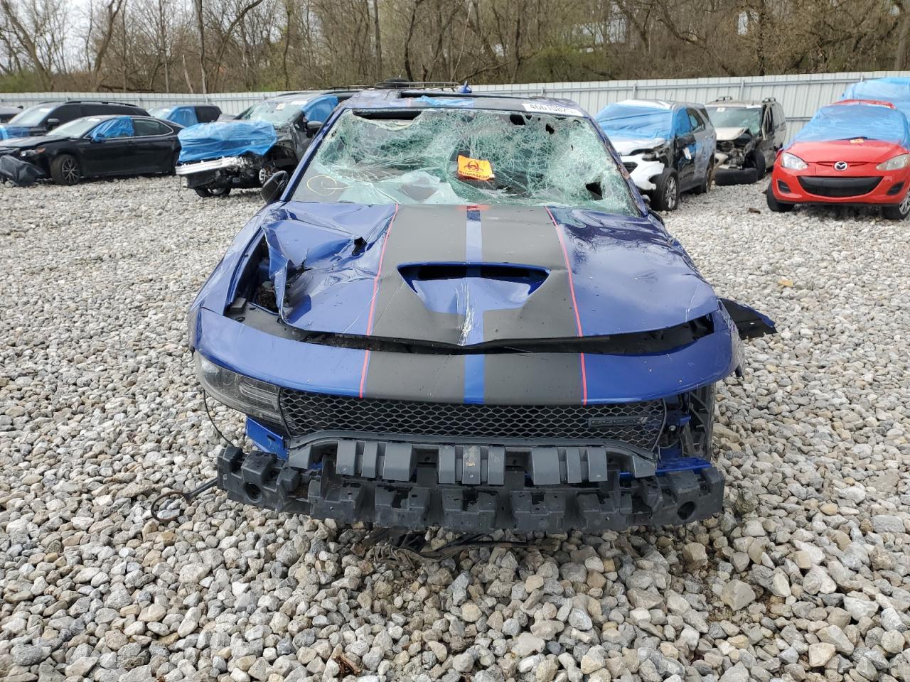 2020 Dodge Charger VIN 2C3CDXCT1LH107577 Copart auction photo, all over damage thumbnail 5