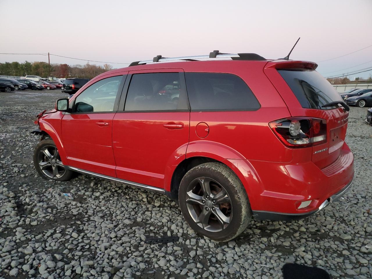 2015 Dodge Journey VIN 3C4PDCGG9FT682928 Copart auction photo, front end / rear end damage thumbnail 2