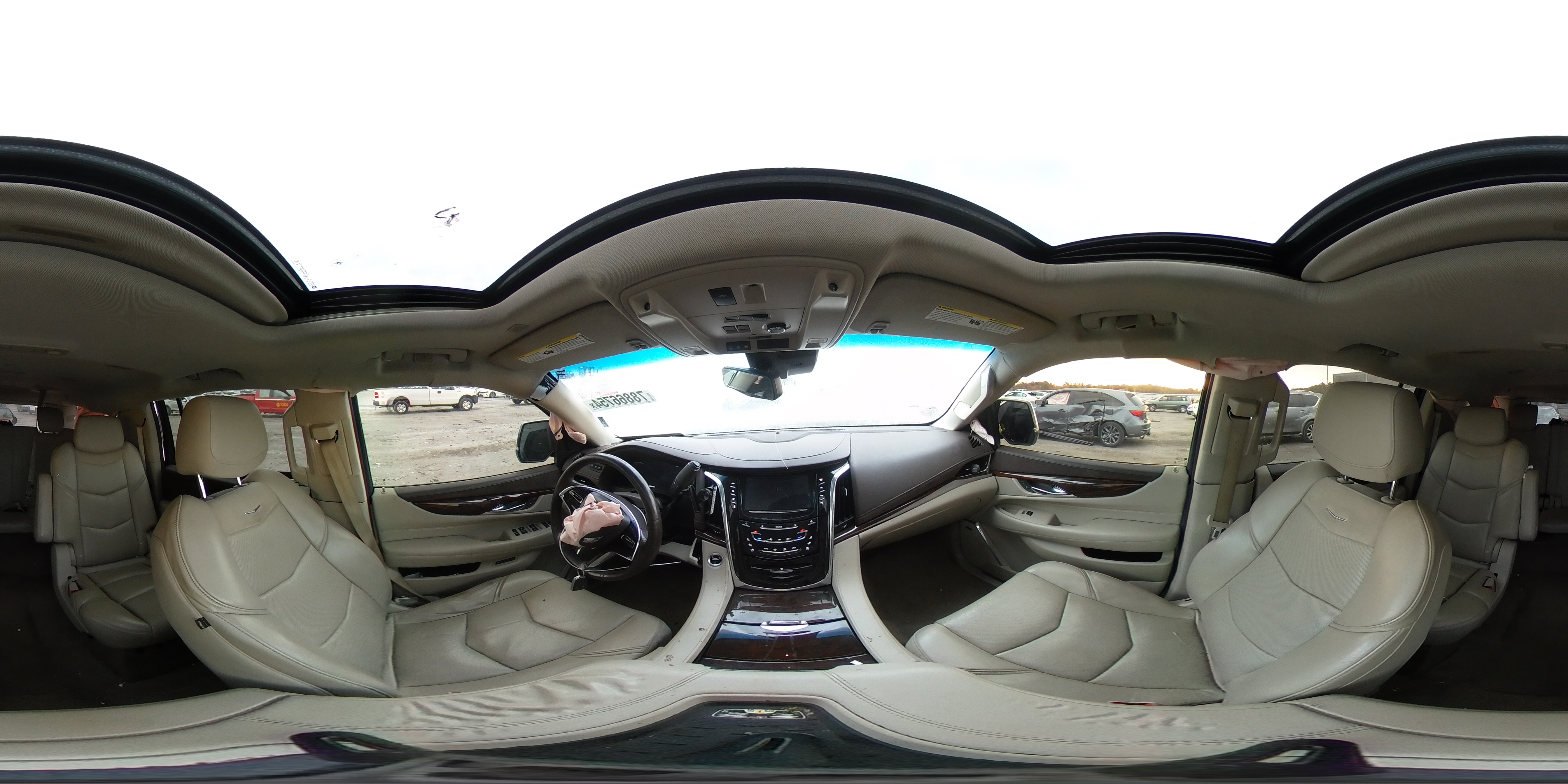 2017 Cadillac Escalade VIN 1GYS3HKJ5HR124836 Copart auction photo, all over damage thumbnail 14