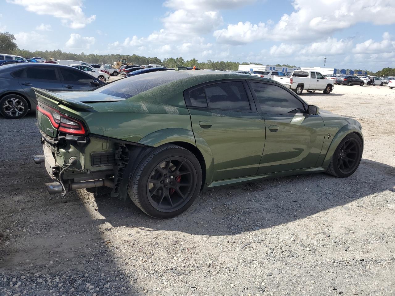 2021 Dodge Charger VIN 2C3CDXL94MH558542 Copart auction photo, rear end damage thumbnail 3