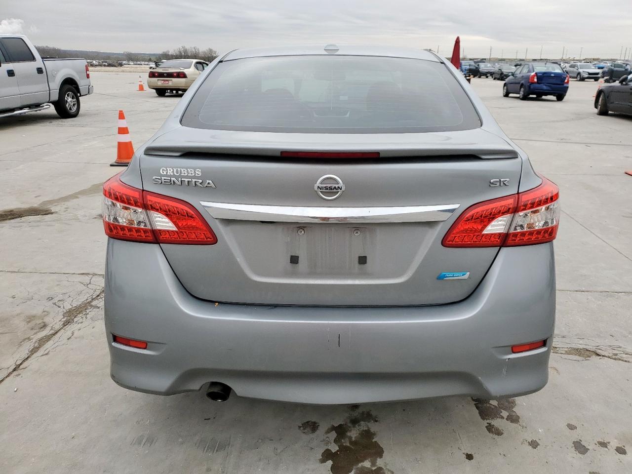 2014 Nissan Sentra VIN 3N1AB7AP1EY323976 Copart auction photo, front end / side damage thumbnail 6