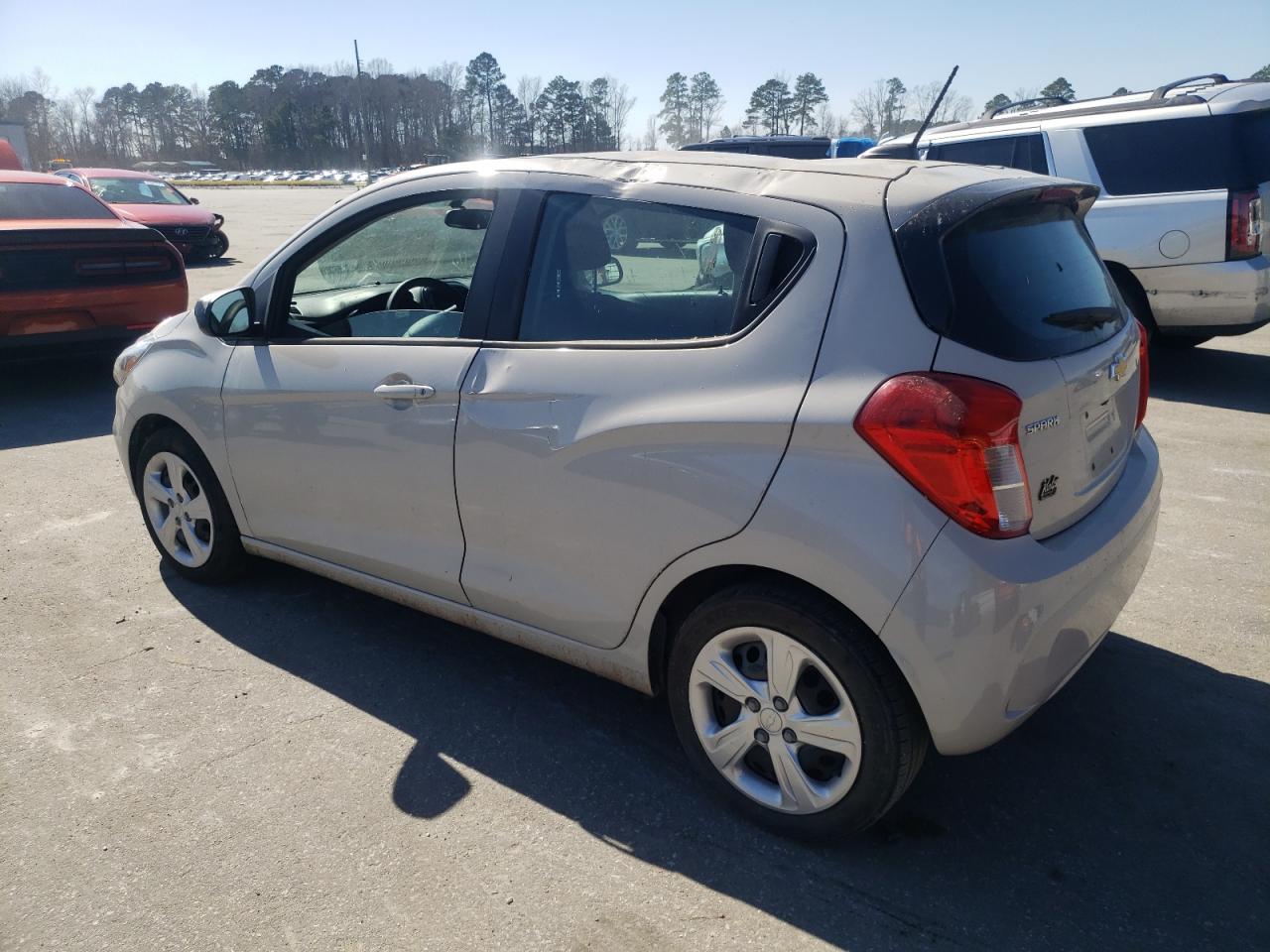 2019 Chevrolet Spark VIN KL8CB6SA2KC782084 Copart auction photo, top/roof / side damage thumbnail 2