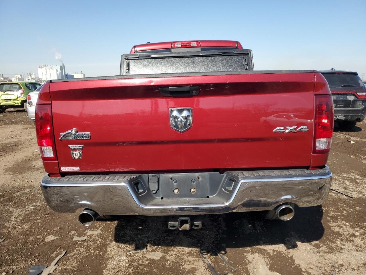 2014 RAM 1500 VIN 1C6RR7GT9ES273057 Copart auction photo, front end damage thumbnail 6