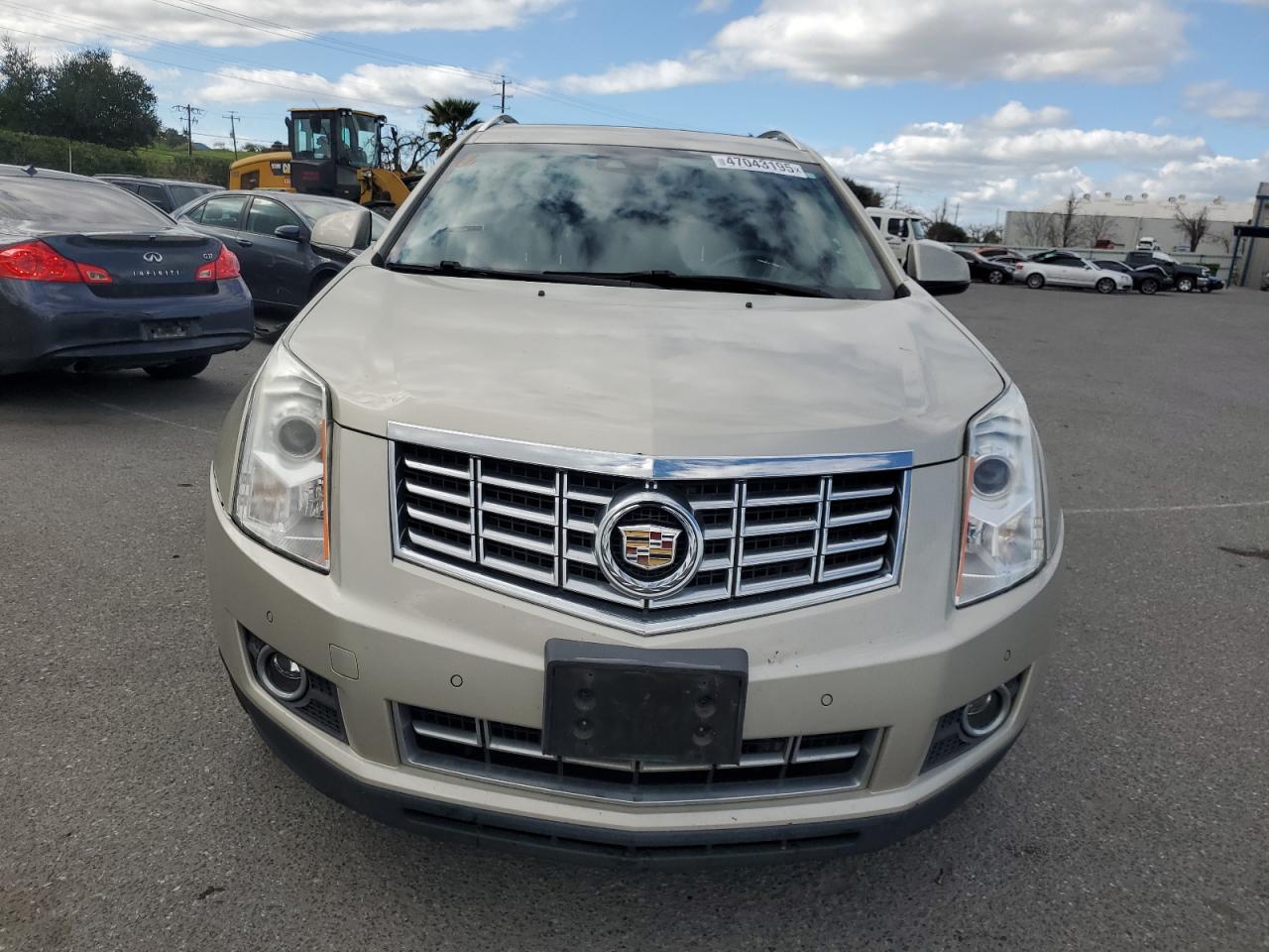 2014 Cadillac SRX VIN 3GYFNBE34ES663107 Copart auction photo, rear end damage thumbnail 5