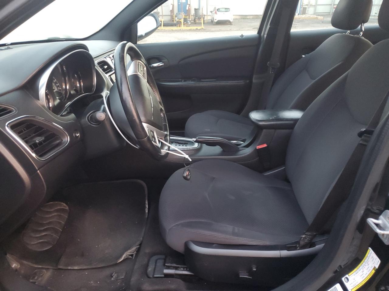 2014 Chrysler 200 VIN 1C3CCBBG4EN114687 Copart auction photo, rear end / side damage thumbnail 7