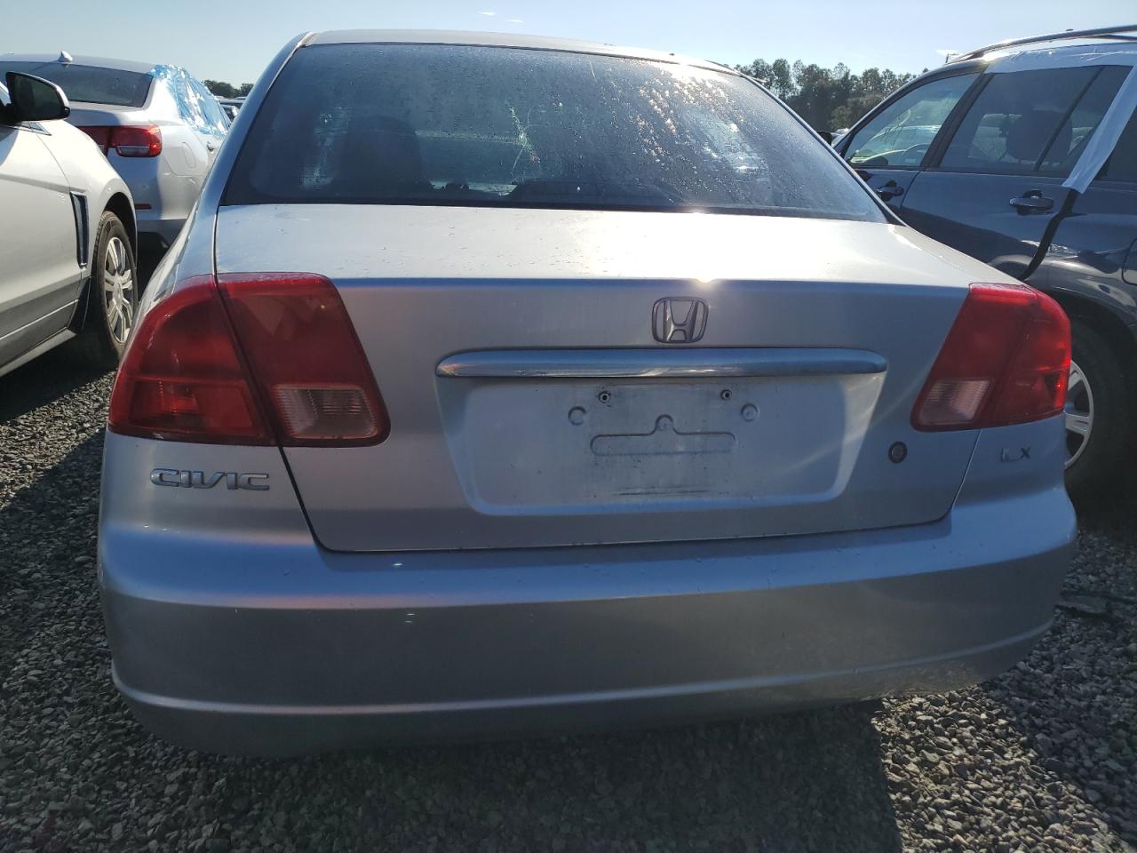 2001 Honda Civic VIN 2HGES16531H595630 Copart auction photo, water/flood damage thumbnail 6