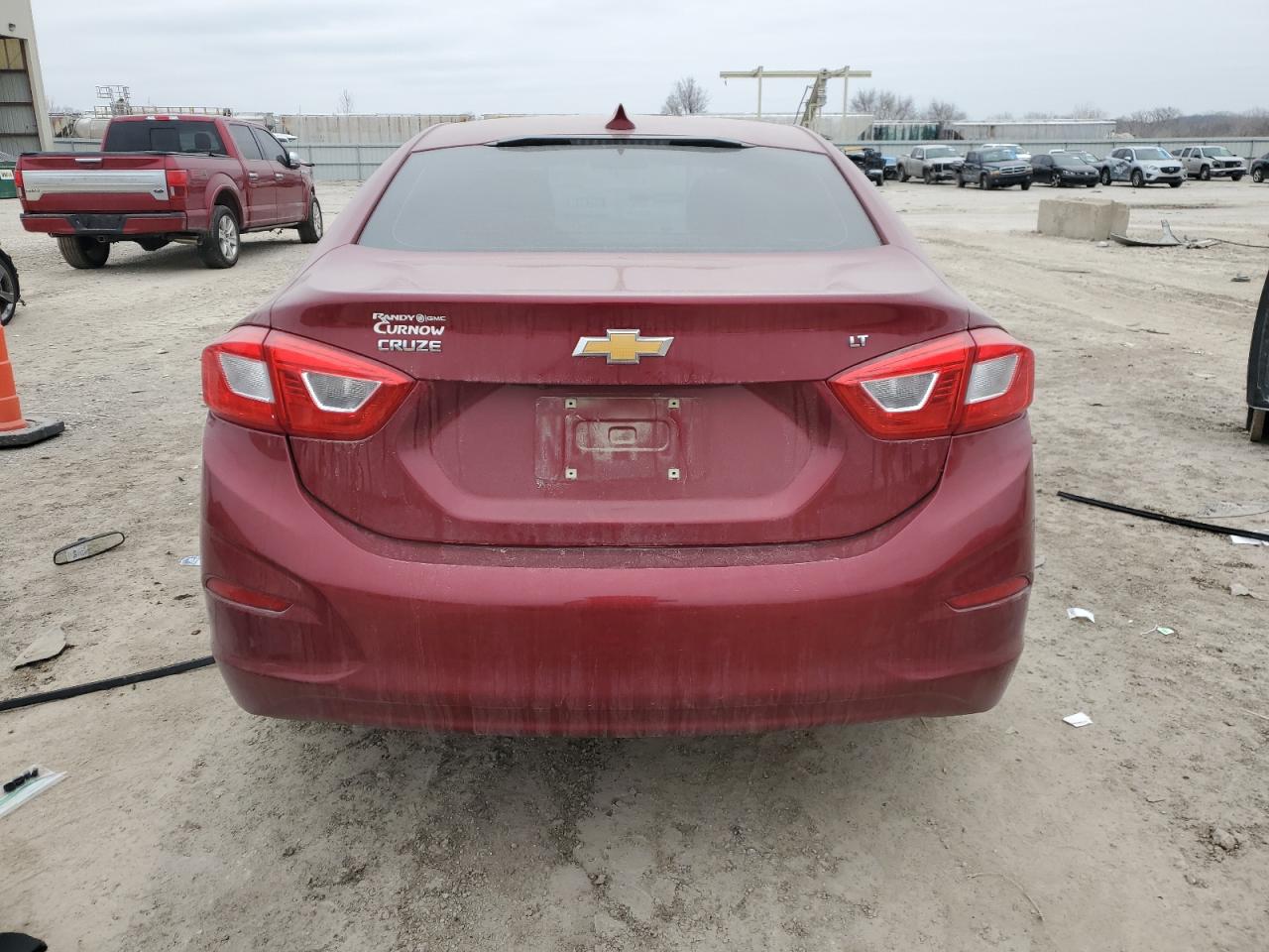 2017 Chevrolet Cruze VIN 1G1BE5SM4H7234404 Copart auction photo, front end / side damage thumbnail 6