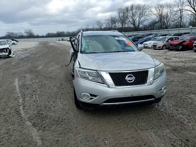 2016 Nissan Pathfinder VIN 5N1AR2MM4GC642535 Copart auction photo, side / front end damage thumbnail 14
