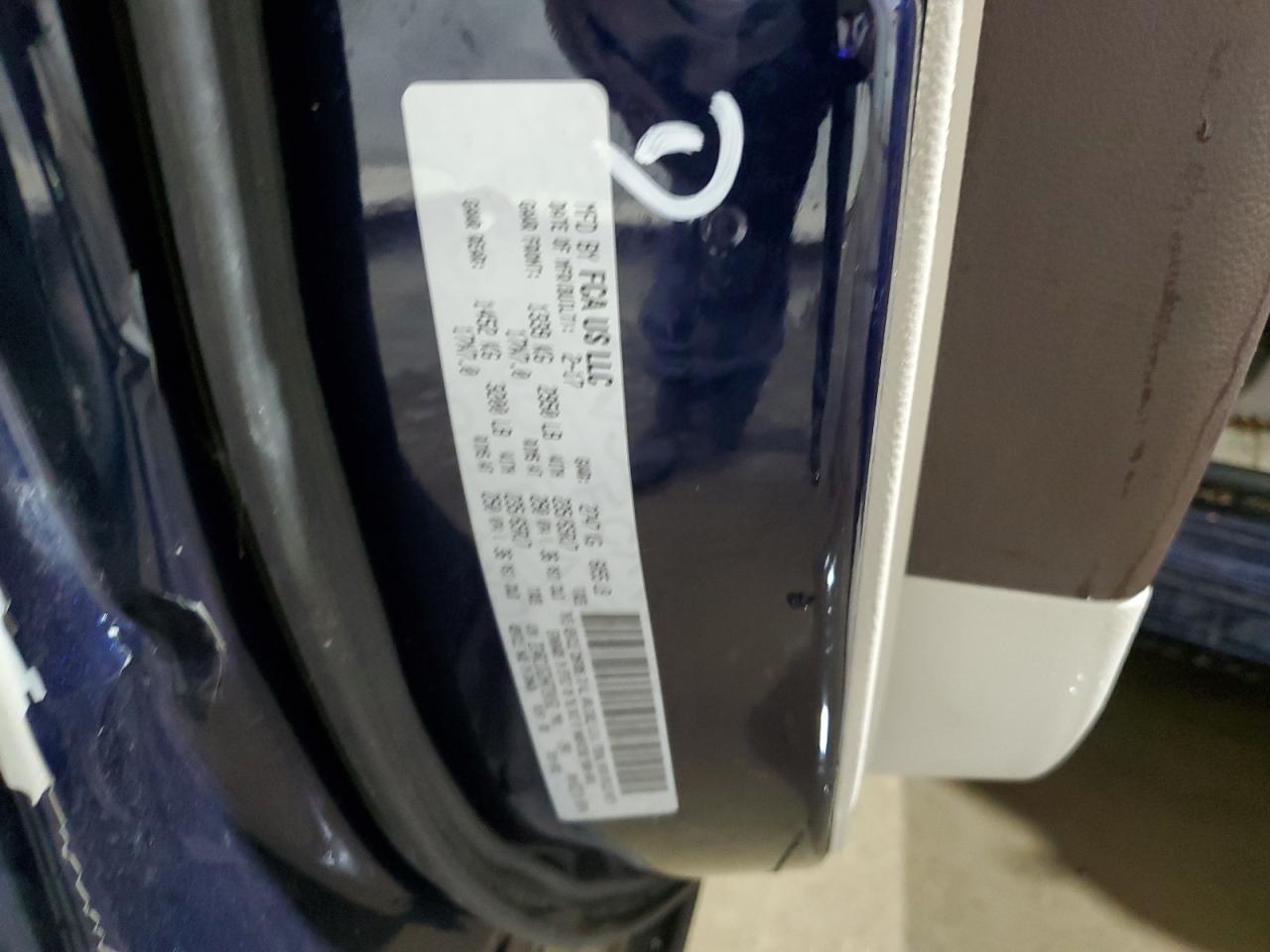 2017 Chrysler Pacifica VIN 2C4RC1DG3HR720163 Copart auction photo, all over damage thumbnail 16