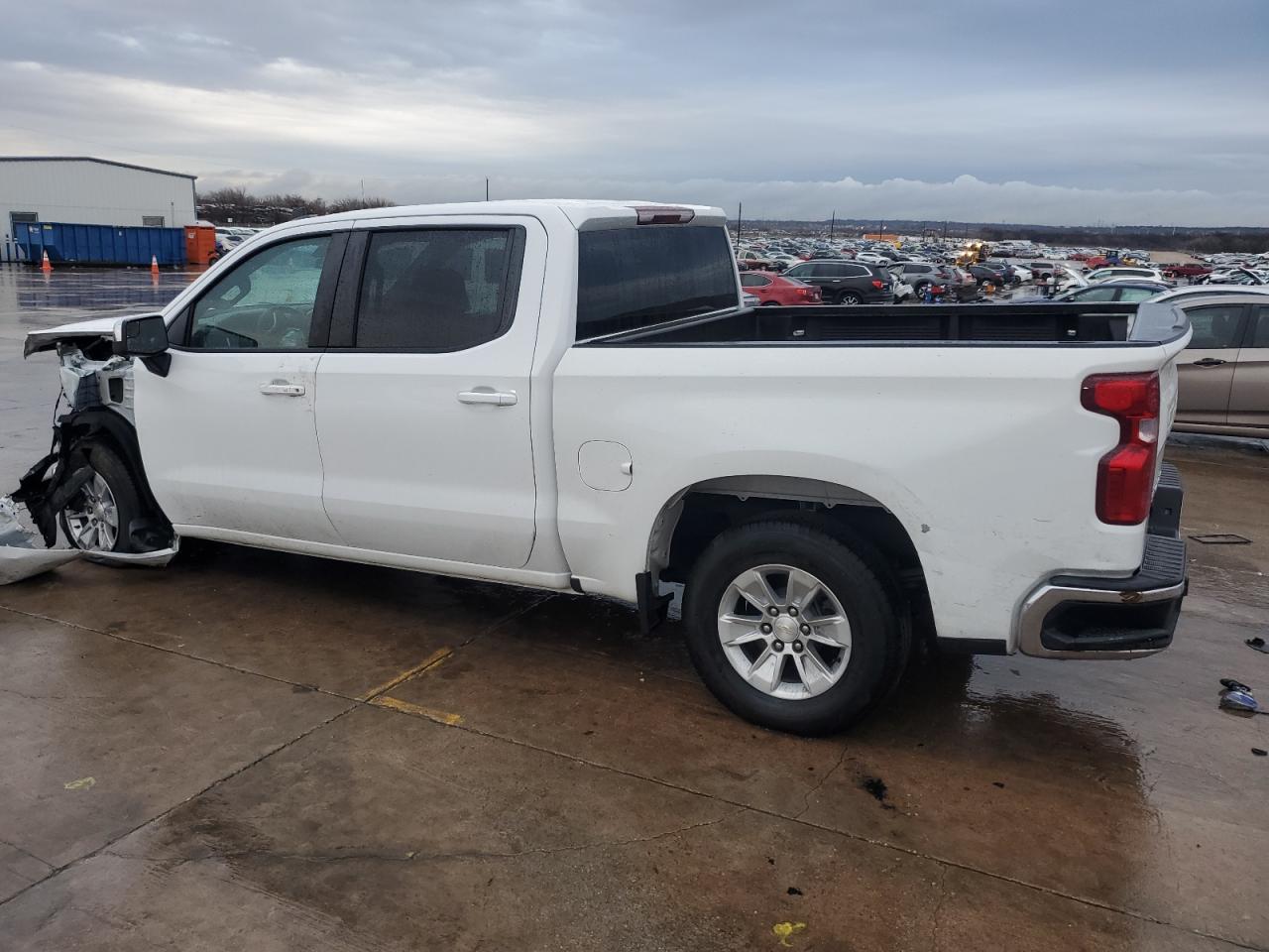 2022 Chevrolet Silverado VIN 3GCPWCED6NG143936 Copart auction photo, front end damage thumbnail 2