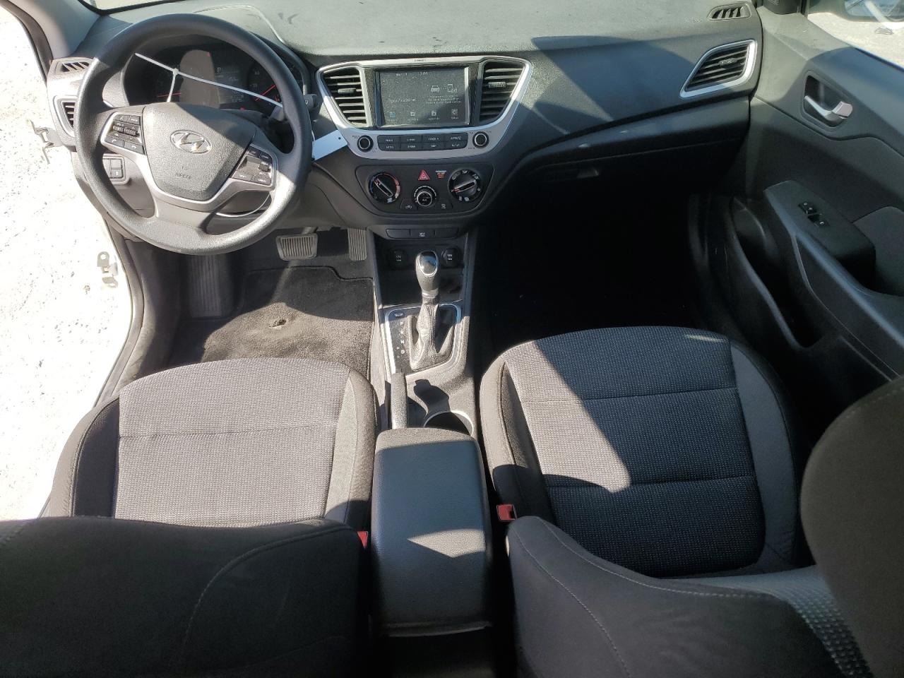 2022 Hyundai Accent VIN 3KPC24A65NE170676 Copart auction photo, side / front end damage thumbnail 8