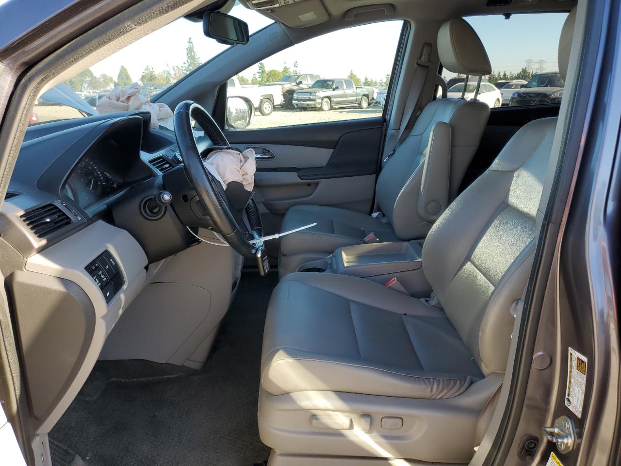 2016 Honda Odyssey VIN 5FNRL5H62GB014370 Copart auction photo, front end damage thumbnail 7