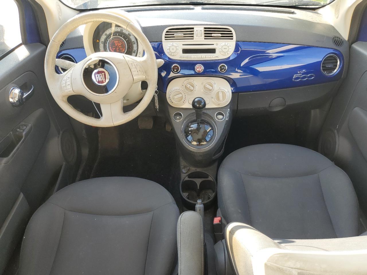2012 Fiat 500 VIN 3C3CFFAR7CT188913 Copart auction photo, front end damage thumbnail 8