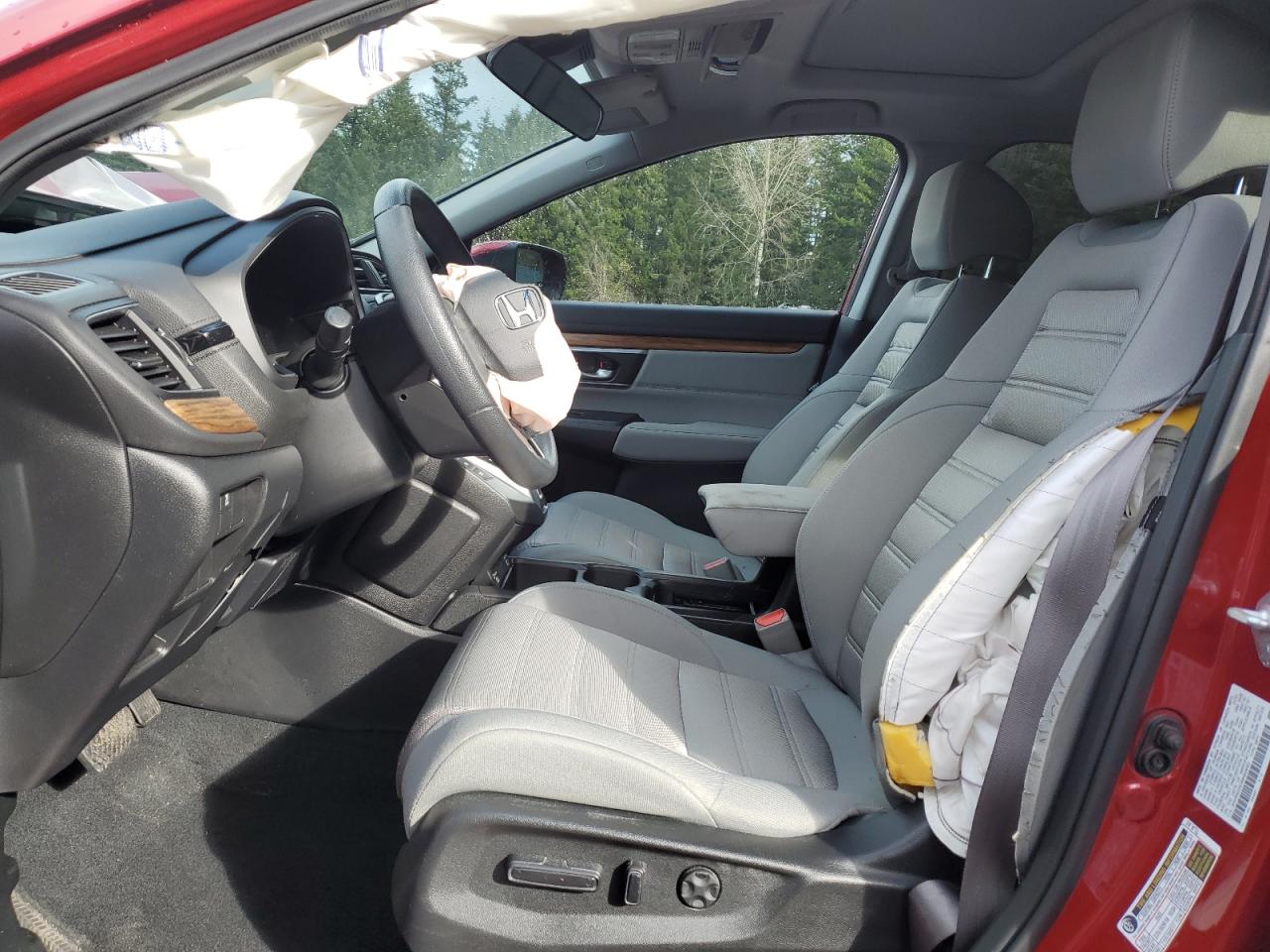 2021 Honda CR-V VIN 2HKRW2H53MH629083 Copart auction photo, front end damage thumbnail 7