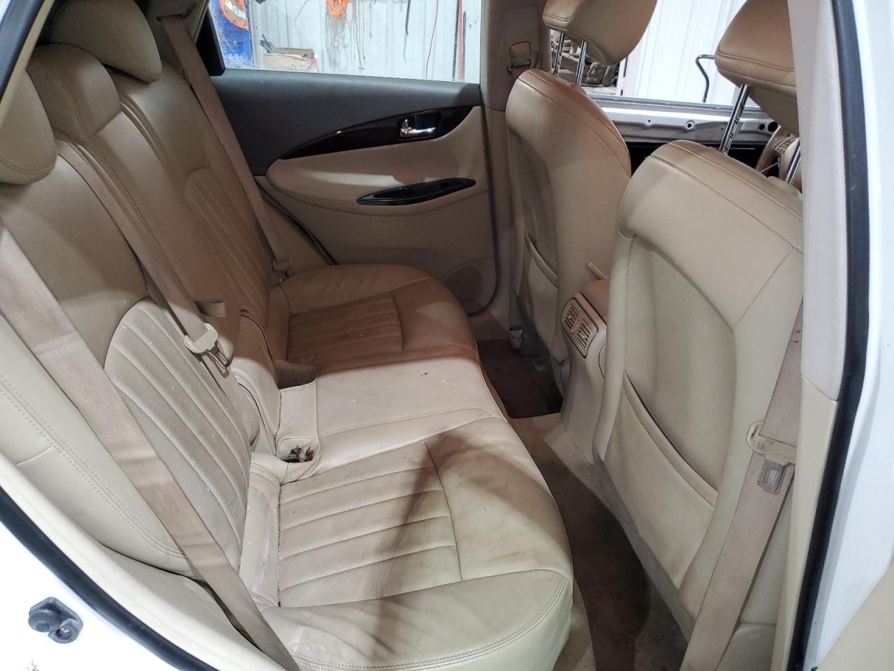 2010 Infiniti EX VIN JN1AJ0HR8AM750733 Copart auction photo, side / front end damage thumbnail 11