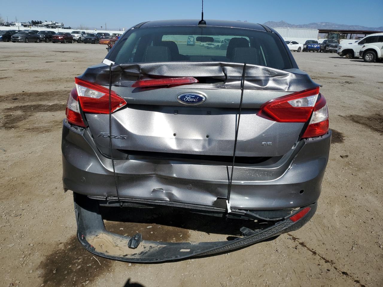 2014 Ford Focus VIN 1FADP3F25EL355409 Copart auction photo, rear end / front end damage thumbnail 6
