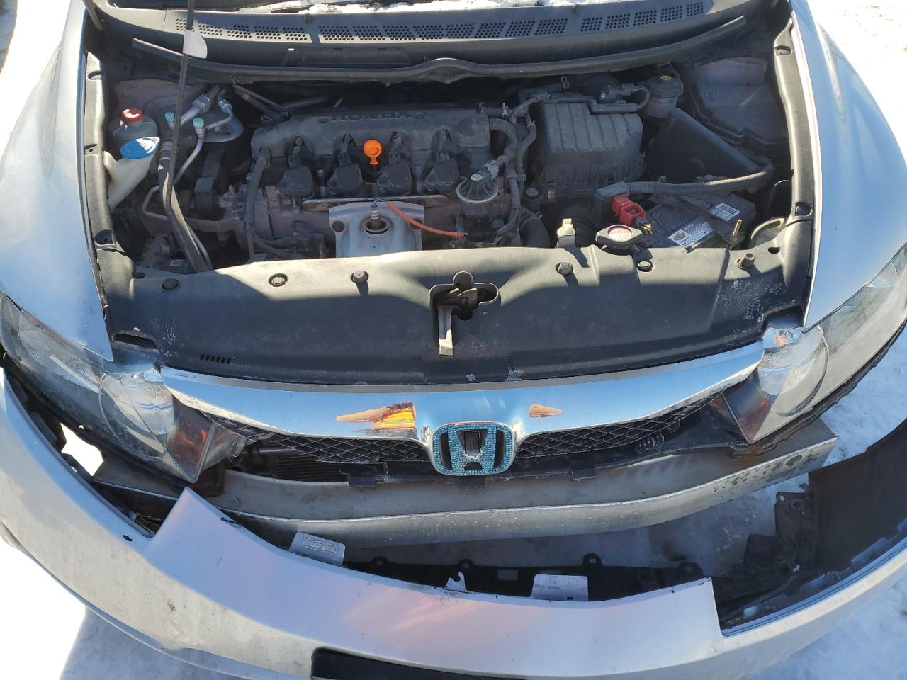 2010 Honda Civic VIN 2HGFA1F5XAH530734 Copart auction photo, all over damage thumbnail 11