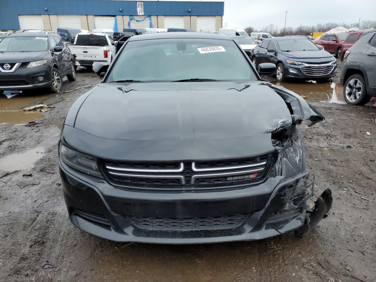 2015 Dodge Charger VIN 2C3CDXBG0FH734327 Copart auction photo, front end damage thumbnail 5