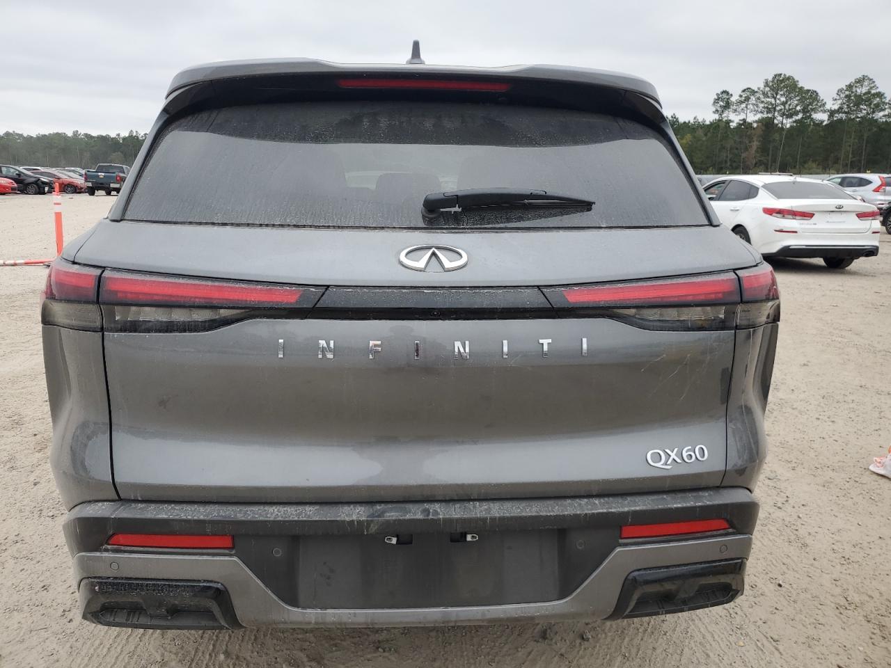 2024 Infiniti QX60 VIN 5N1DL1FR6RC334996 Copart auction photo, front end damage thumbnail 6