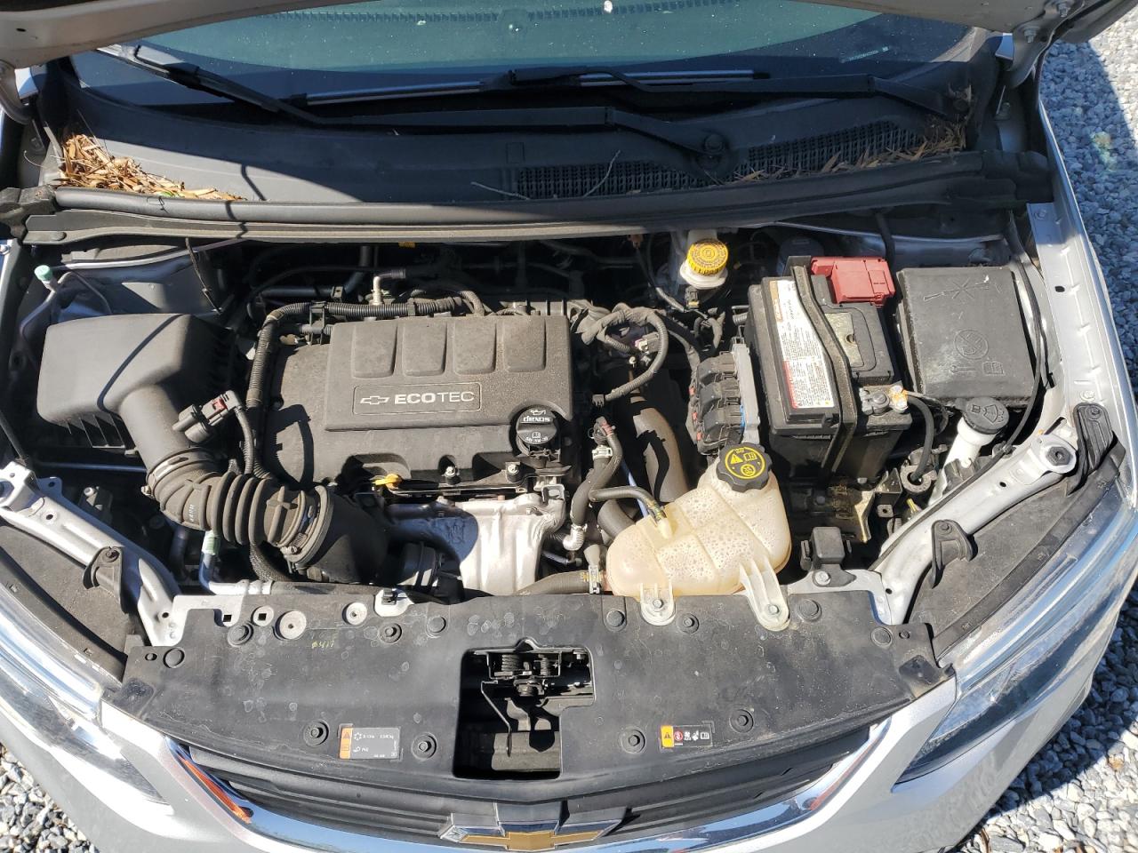 2019 Chevrolet Sonic VIN 1G1JD5SBXK4135804 Copart auction photo, rear end damage thumbnail 12