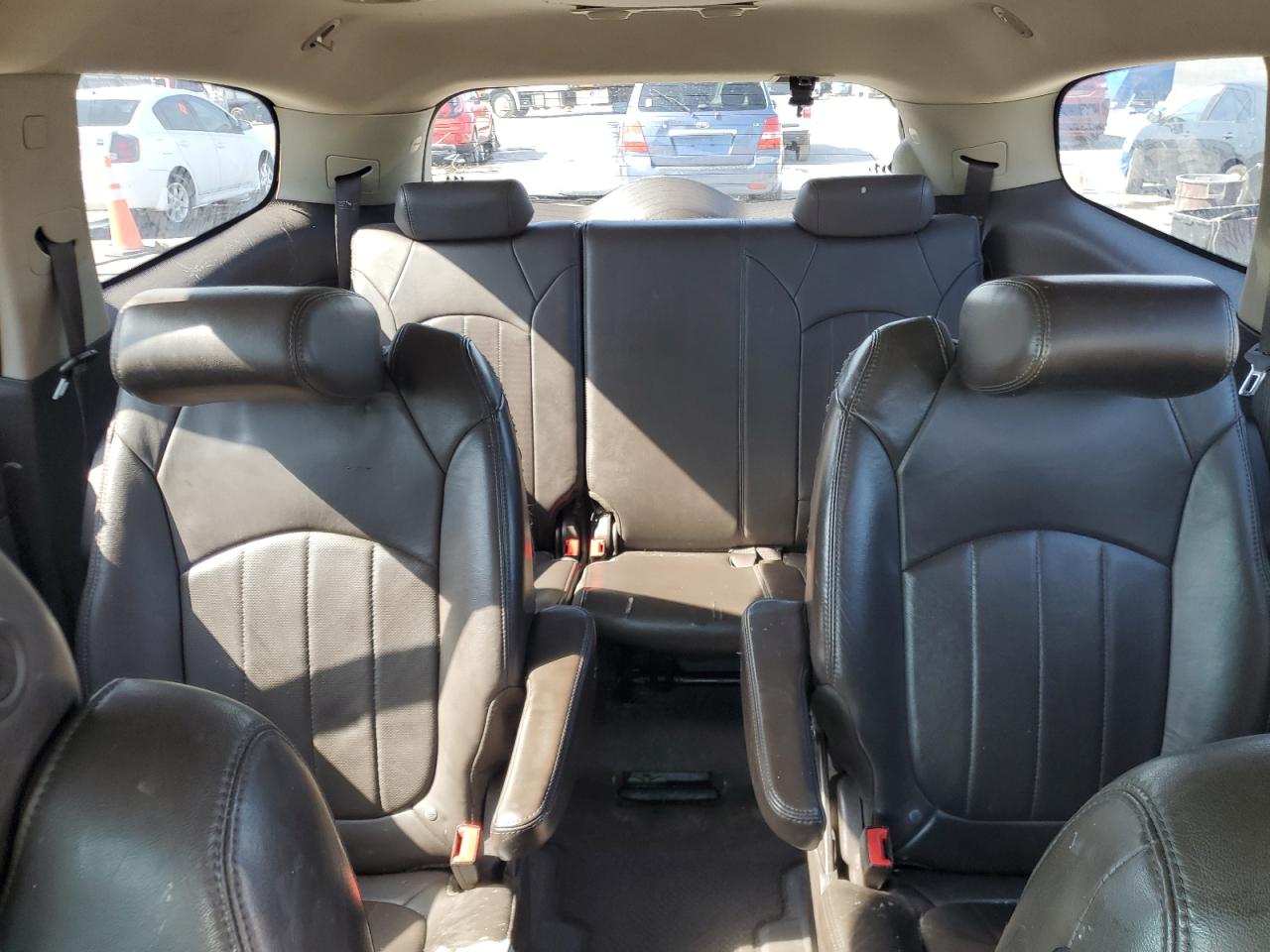 2014 Buick Enclave VIN 5GAKRBKD6EJ166214 Copart auction photo, front end damage thumbnail 10