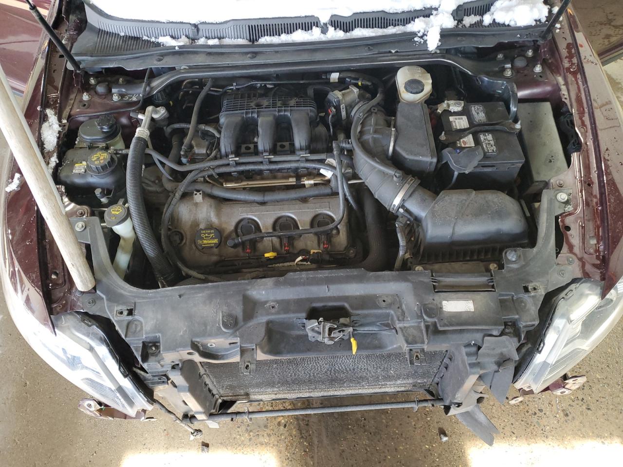2011 Ford Taurus VIN 1FAHP2FW1BG163570 Copart auction photo, front end / side damage thumbnail 11