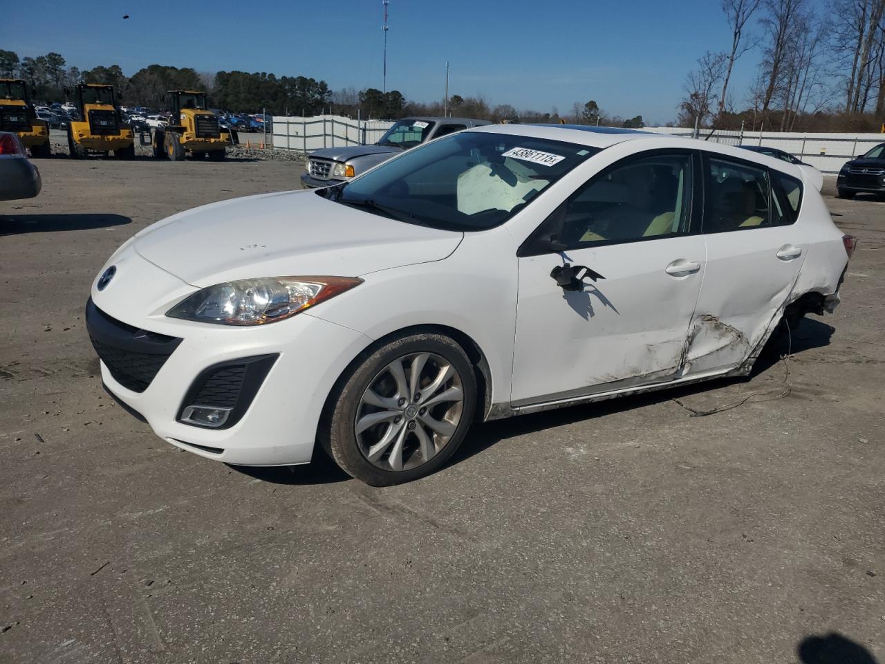 2011 Mazda 3 VIN JM1BL1K54B1372856