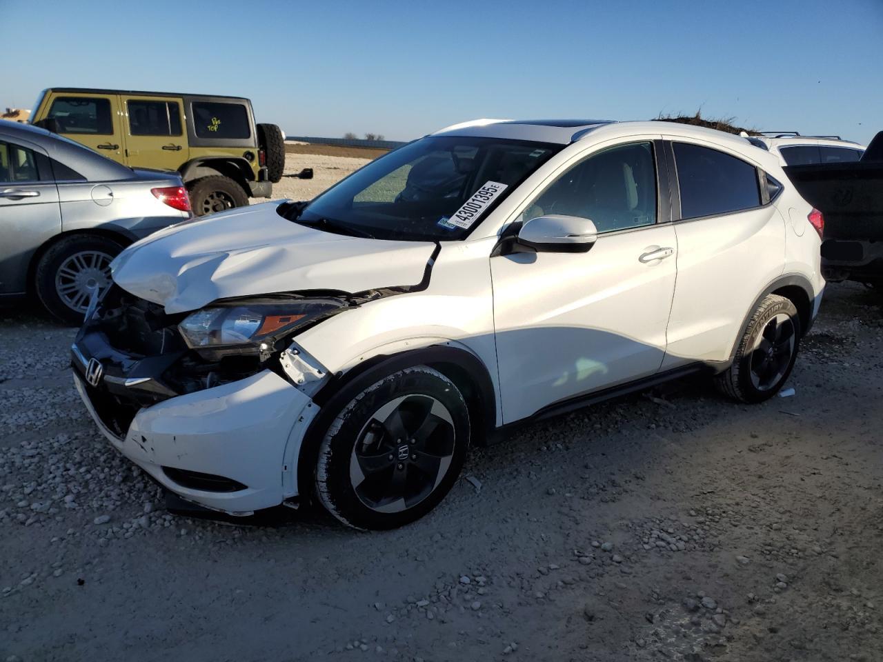 2018 Honda HR-V VIN 3CZRU5H70JM701169