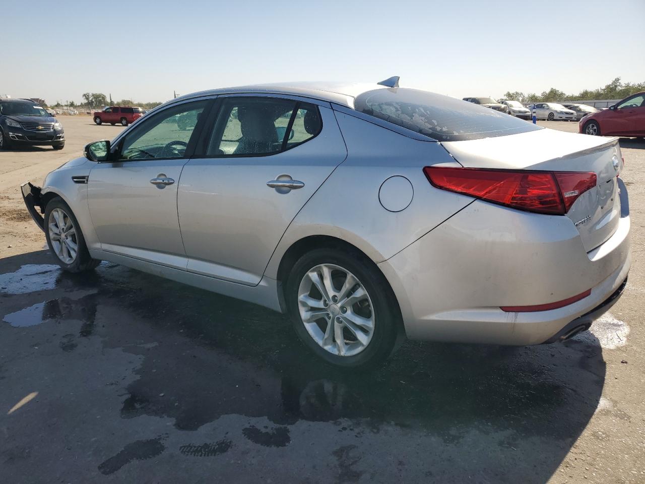 2013 KIA Optima VIN 5XXGN4A74DG193180 Copart auction photo, front end damage thumbnail 2