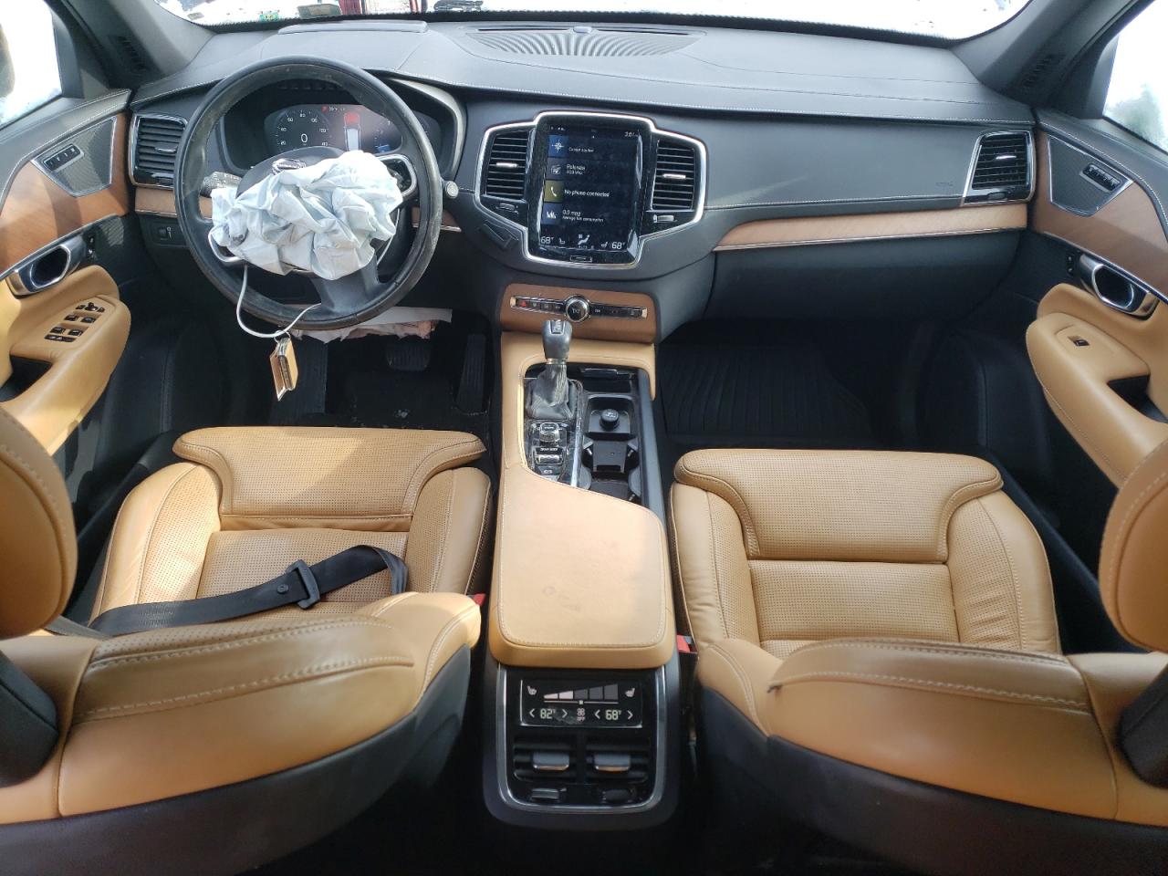 2017 Volvo XC90 VIN YV4A22PLXH1139551 Copart auction photo, front end / side damage thumbnail 8