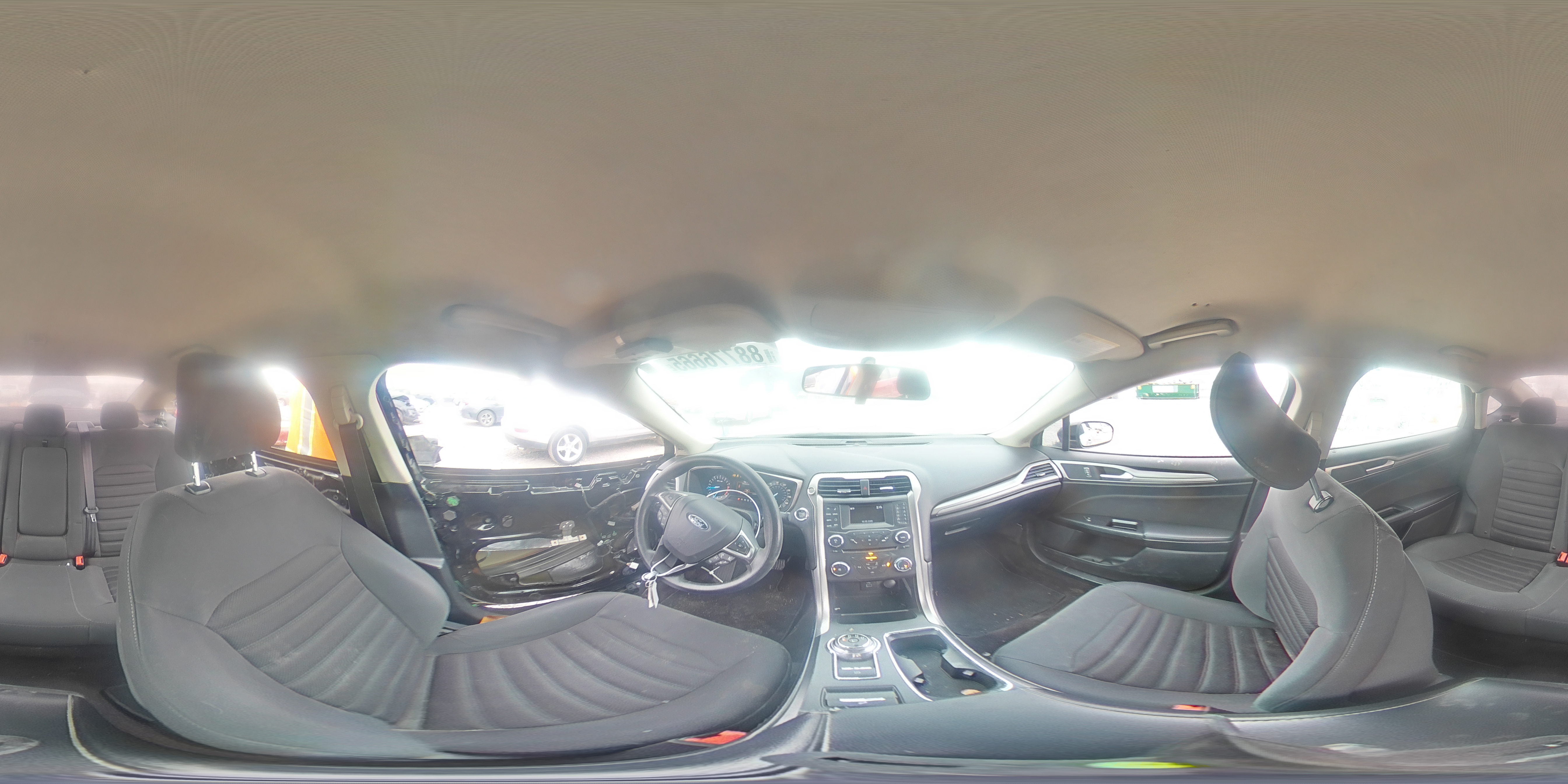 2017 Ford Fusion VIN 3FA6P0H77HR280413 Copart auction photo, all over damage thumbnail 12