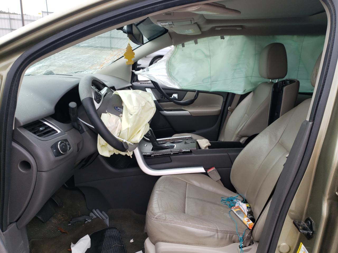 2012 Ford Edge VIN 2FMDK3JC7CBA61592 Copart auction photo, front end damage thumbnail 7