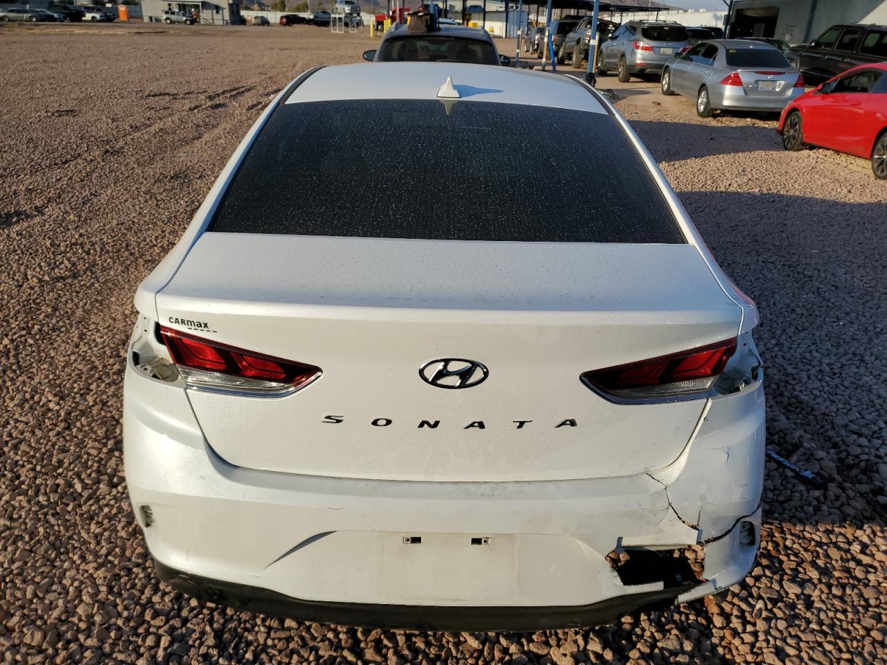 2019 Hyundai Sonata VIN 5NPE34AF6KH821388 Copart auction photo, rear end damage thumbnail 6