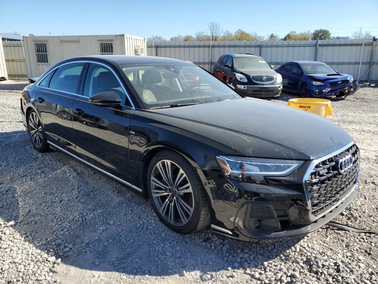 2023 Audi A8 VIN WAULDAF83PN011055 Copart auction photo, rear end damage thumbnail 4