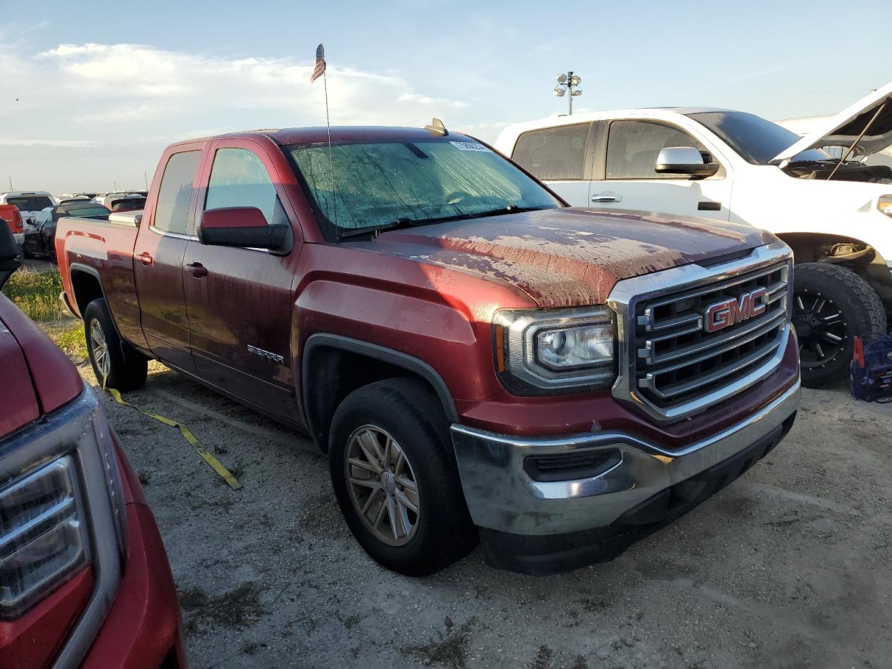 2016 GMC Sierra VIN 1GTR1MEH0GZ367092 Copart auction photo, water/flood damage thumbnail 4